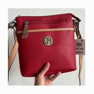 GIANI BERNINI Saffiano Crossbody, NWT